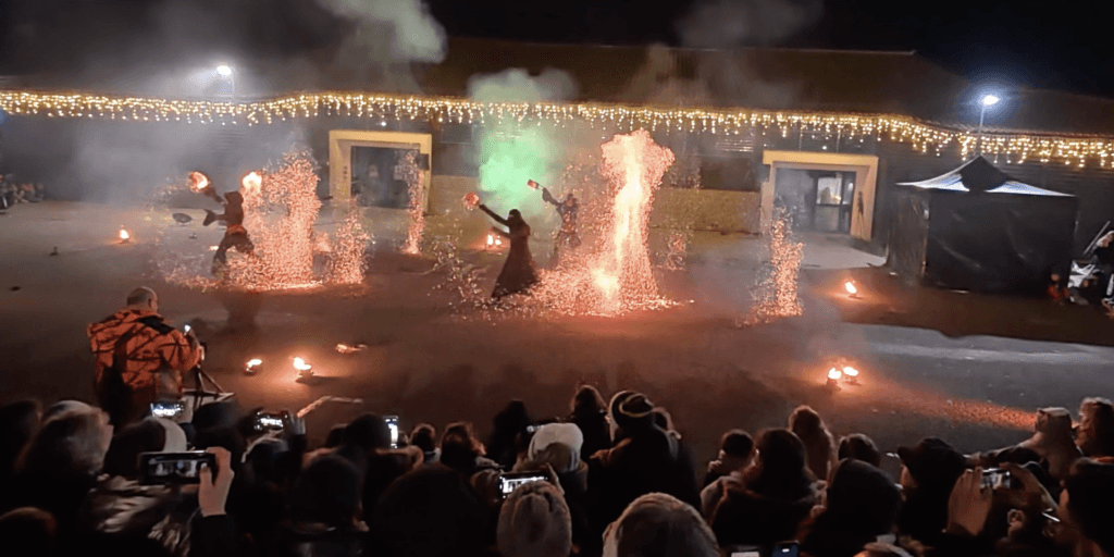 Spectacle de feu