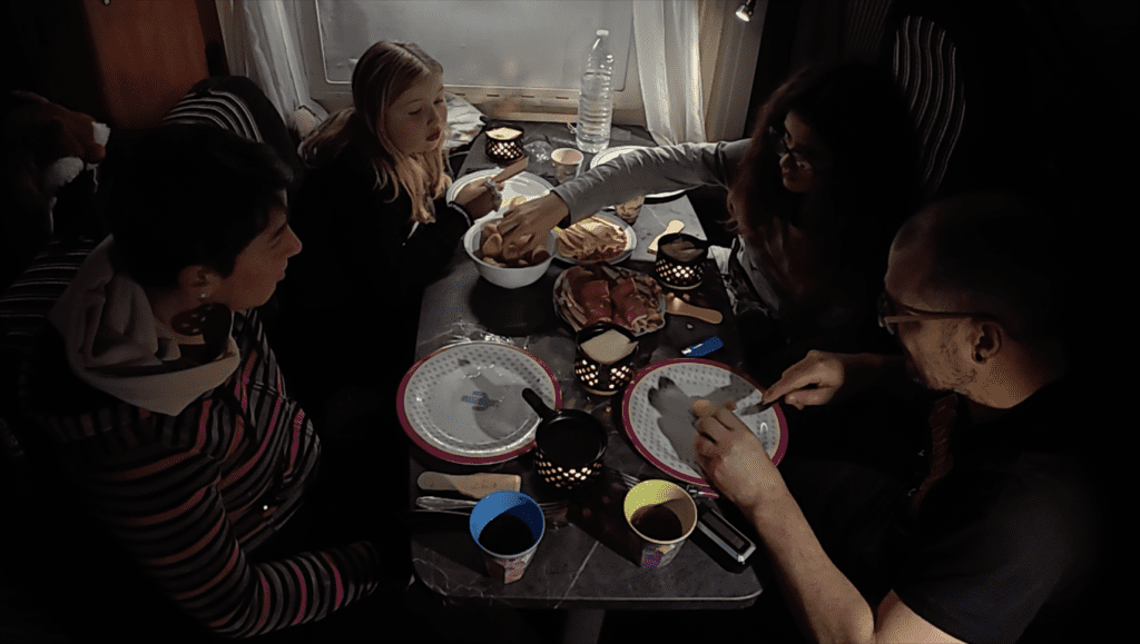raclette à bougie