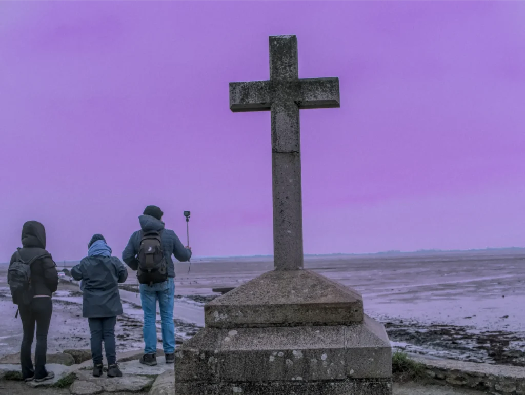 Croix au passage du Gois