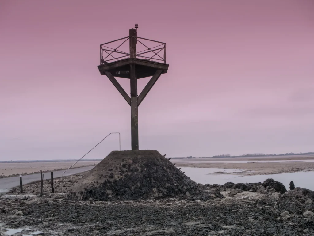 Balise du passage du Gois